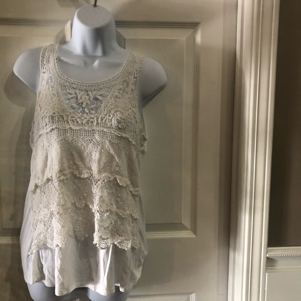 Moa moa tank top size large